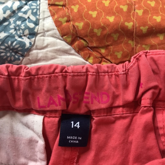 Orange Lands’ End Shorts - Picture 2 of 3